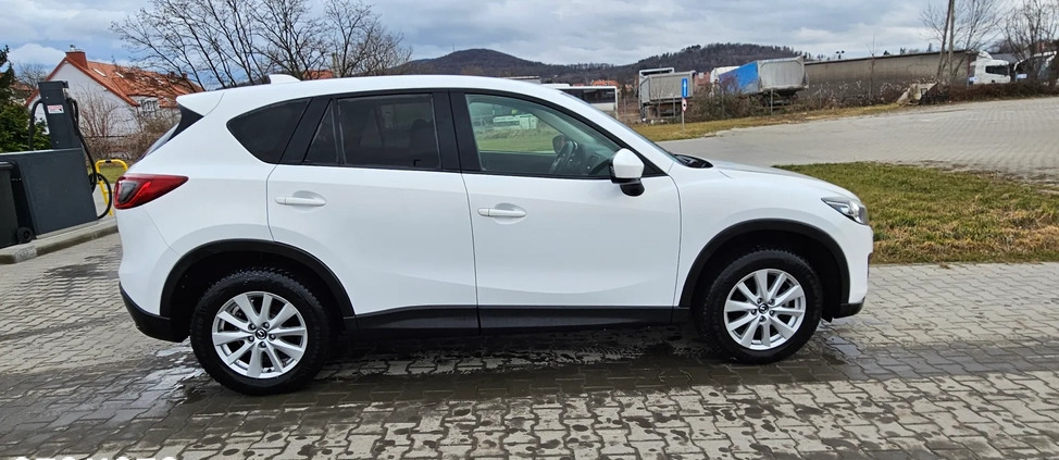 Mazda CX-5 cena 42800 przebieg: 157000, rok produkcji 2013 z Mońki małe 137